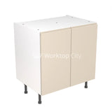 Kitchenkit Flatpack J Pull Super Gloss Cashmere 800 Base Unit