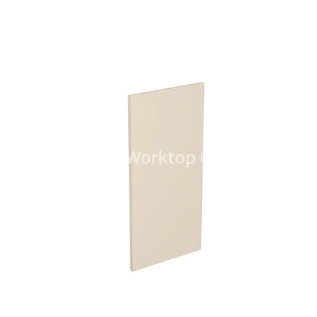 Kitchenkit Flatpack J Pull Super Gloss Cashmere 800 Panel Wall End