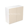 Kitchenkit Flatpack J Pull Super Gloss Cashmere 800 Wall Unit