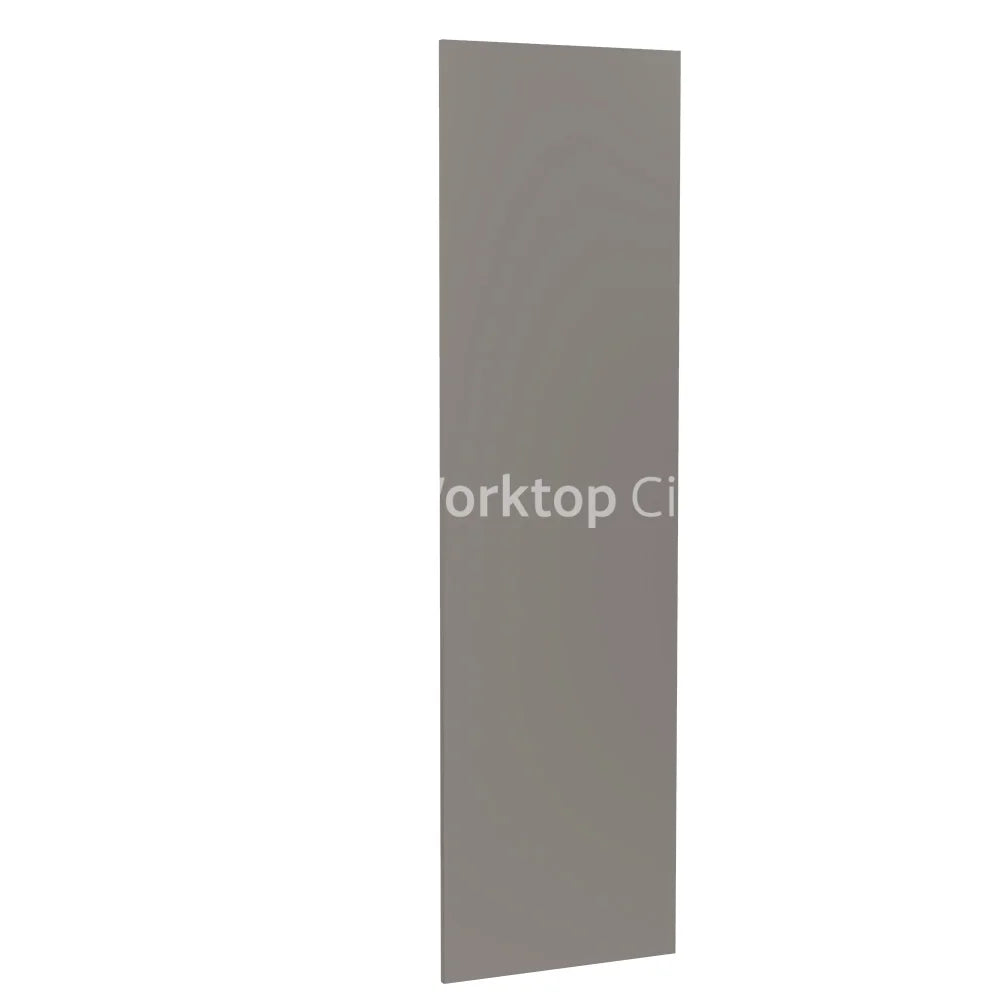 Kitchenkit Flatpack J Pull Super Gloss Dust Grey 2400 Panel Larder