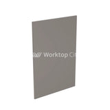 Kitchenkit Flatpack J Pull Super Gloss Dust Grey 600 Panel Base End