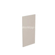 Kitchenkit Flatpack J Pull Super Gloss Light Grey 800 Panel Wall End