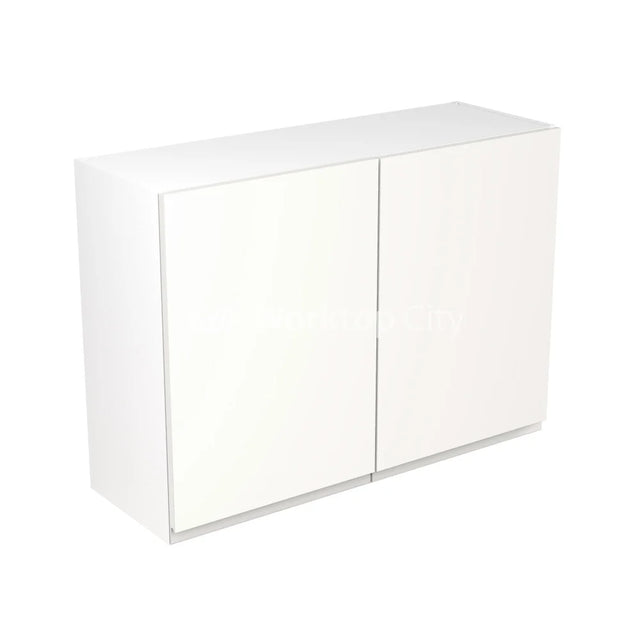 Kitchenkit Flatpack J Pull Super Gloss White 1000 Wall Unit