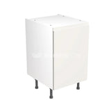 Kitchenkit Flatpack J Pull Super Gloss White 500 Base Unit