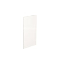 Kitchenkit Flatpack J Pull Super Gloss White 800 Panel Wall End