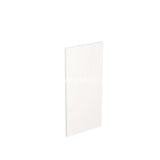 Kitchenkit Flatpack J Pull Super Gloss White 800 Panel Wall End