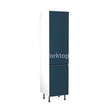 Kitchenkit Flatpack J Pull Ultra Matt Indigo Blue 500 Tall Unit Larder