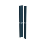 Kitchenkit Flatpack J Pull Ultra Matt Indigo Blue 720 Corner Post