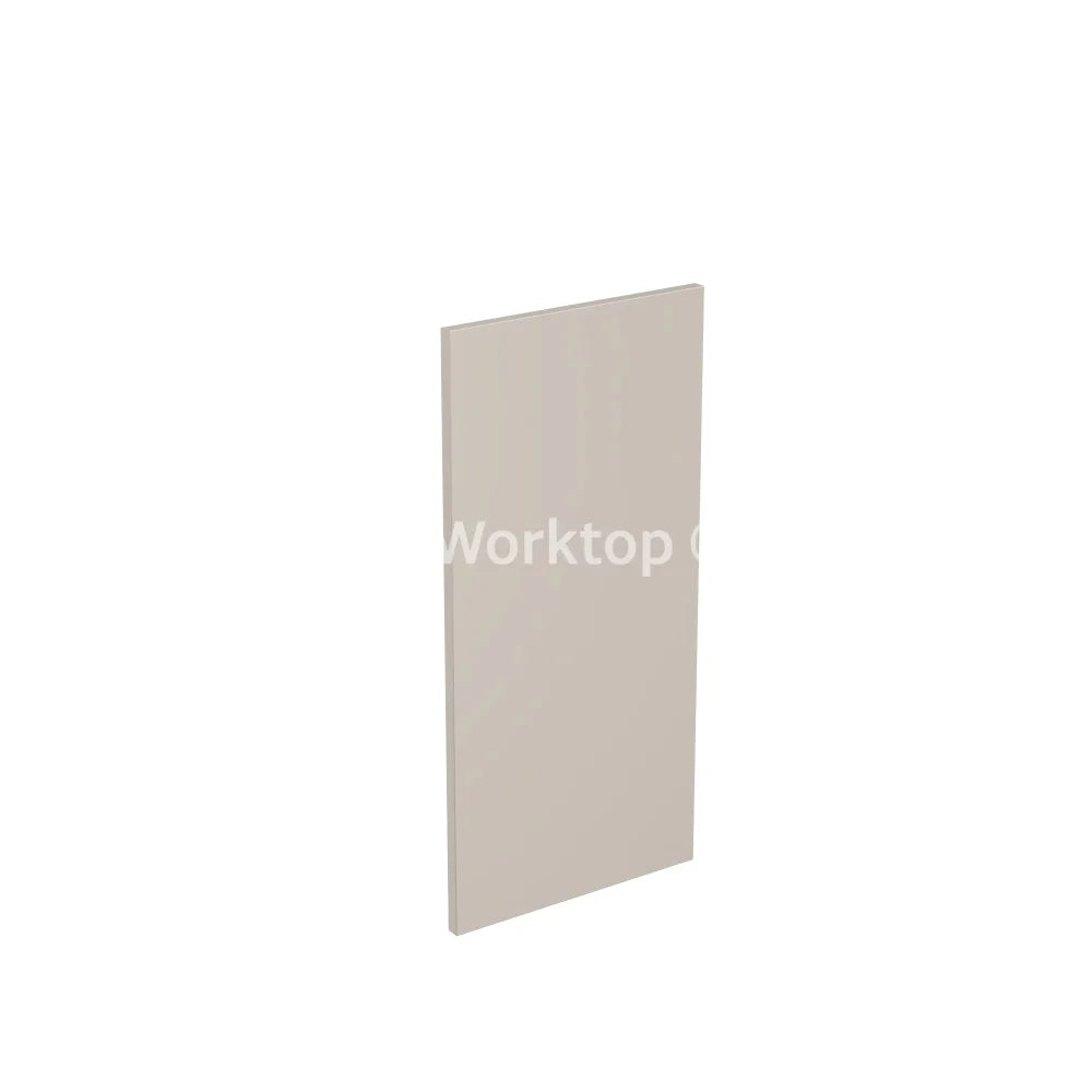 Kitchenkit Flatpack J Pull Ultra Matt Light Grey 800 Panel Wall End