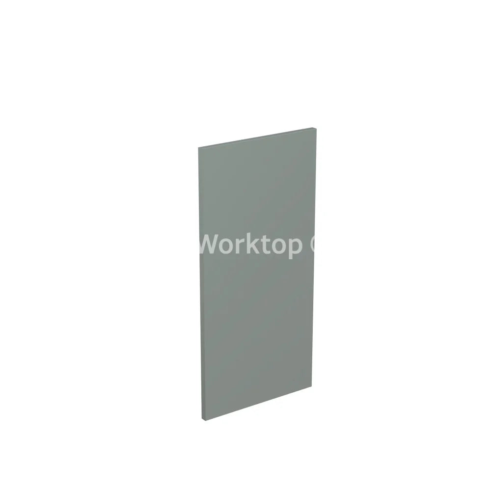 Kitchenkit Flatpack J Pull Ultra Matt Sage Green 800 Panel Wall End