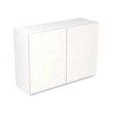 Kitchenkit Flatpack J Pull Ultra Matt White 1000 Wall Unit