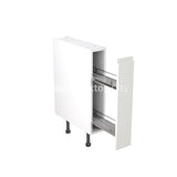 Kitchenkit Flatpack J Pull Ultra Matt White 150 Base Unit With Pull-Out