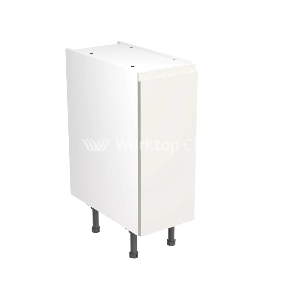 Kitchenkit Flatpack J Pull Ultra Matt White 300 Base Unit