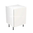 Kitchenkit Flatpack J Pull Ultra Matt White 600 Base Unit