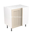 Kitchenkit Flatpack Shaker Ultra Matt Cashmere 800 Base Unit Blind Corner