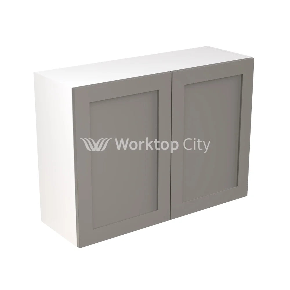 Kitchenkit Flatpack Shaker Ultra Matt Dust Grey 1000 Wall Unit