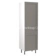 Kitchenkit Flatpack Shaker Ultra Matt Dust Grey 500 Tall Unit Larder