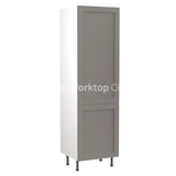 Kitchenkit Flatpack Shaker Ultra Matt Dust Grey 600 Tall Unit Larder