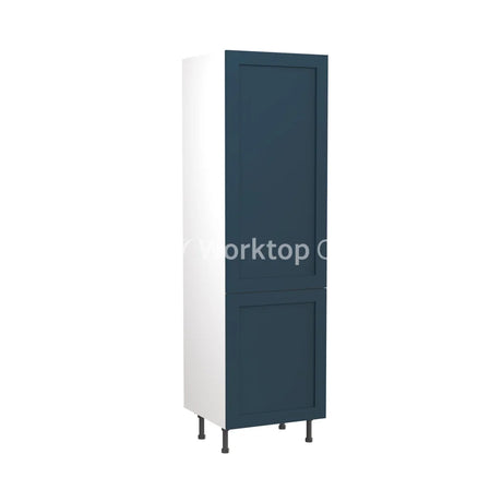 Kitchenkit Flatpack Shaker Ultra Matt Indigo Blue 500 Tall Unit Larder