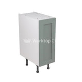 Kitchenkit Flatpack Shaker Ultra Matt Sage Green 300 Base Unit