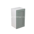 Kitchenkit Flatpack Shaker Ultra Matt Sage Green 400 Wall Unit