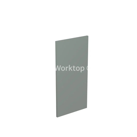 Kitchenkit Flatpack Shaker Ultra Matt Sage Green 800 Panel Wall End