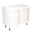 Kitchenkit Flatpack Shaker Ultra Matt White 1000 Base Unit