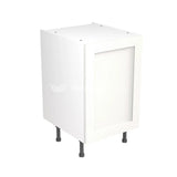 Kitchenkit Flatpack Shaker Ultra Matt White 500 Base Unit