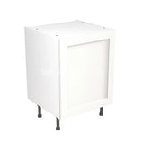 Kitchenkit Flatpack Shaker Ultra Matt White 600 Base Unit