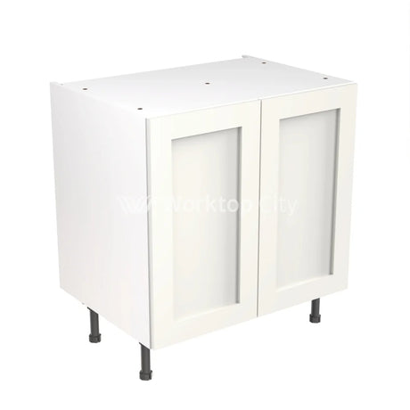 Kitchenkit Flatpack Shaker Ultra Matt White 800 Base Unit