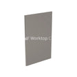 Kitchenkit Flatpack Slab Super Gloss Dust Grey 715X446 Appliance Door (Slimline)