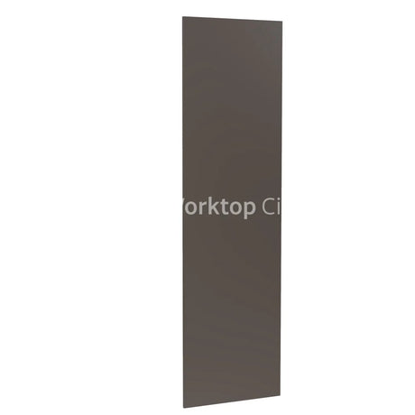 Kitchenkit Flatpack Slab Super Gloss Graphite 2400 Panel Larder