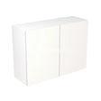 Kitchenkit Flatpack Slab Super Gloss White 1000 Wall Unit