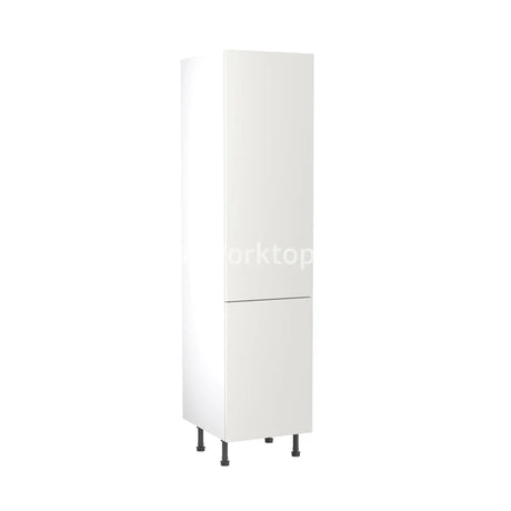 Kitchenkit Flatpack Slab Super Gloss White 500 Tall Unit Larder