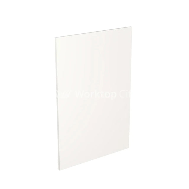 Kitchenkit Flatpack Slab Super Gloss White 600 Panel Base End