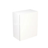 Kitchenkit Flatpack Slab Super Gloss White 600 Wall Unit