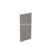 Kitchenkit Flatpack Slab Ultra Matt Dust Grey 800 Panel Wall End