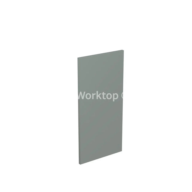 Kitchenkit Flatpack Slab Ultra Matt Sage Green 800 Panel Wall End