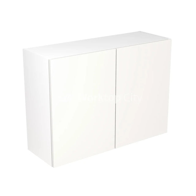 Kitchenkit Flatpack Slab Ultra Matt White 1000 Wall Unit