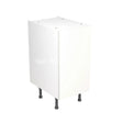 Kitchenkit Flatpack Value Slab Standard Matt White 400 Base Unit