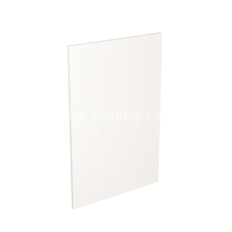 Kitchenkit Flatpack Value Slab Standard Matt White 600 Panel Base End