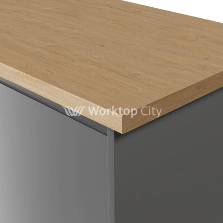 Krono-Finesse Laminate Kitchen Worktops 5527 Fp Stone Oak - Postformed Edge