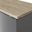 Krono-Finesse Laminate Kitchen Worktops K002 Fp Grey Craft Oak - Postformed Edge