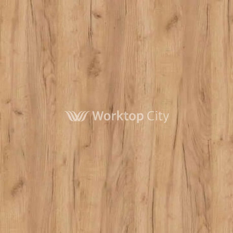 Krono-Finesse Laminate Kitchen Worktops K003 FP Gold Craft Oak - Postformed Edge-free-sample