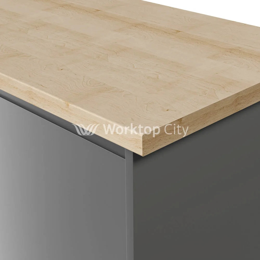 Krono-Finesse Laminate Kitchen Worktops K013 Su Sand Artisan Beech - Postformed Edge