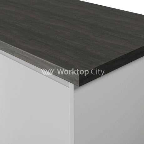 Krono-Finesse Laminate Kitchen Worktops K016 Su Carbon Marine Wood - Postformed Edge