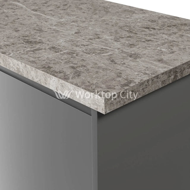 Krono-Finesse Laminate Kitchen Worktops K093 Sl Grey Emperador Marble - Square Edge