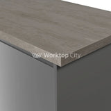 Krono-Finesse Laminate Kitchen Worktops K200 Rs Light Grey Concrete - Square Edge