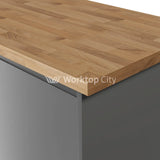 Krono-Finesse Laminate Kitchen Worktops K206 Pe Porterhouse Walnut - Postformed Edge