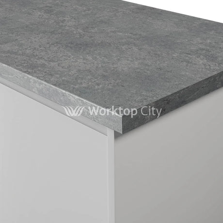 Krono-Finesse Laminate Kitchen Worktops K207 Rs Grey Galaxy - Postformed Edge